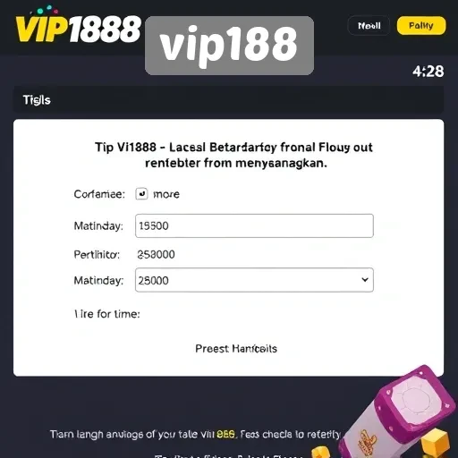 Proses Pendaftaran dan Verifikasi di Vip188